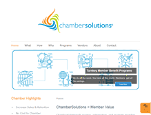 Tablet Screenshot of chambersolutions.com